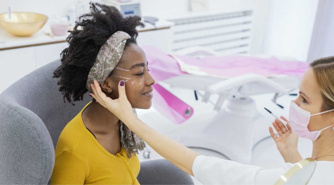 What should I study to become an aesthetician in the UK?